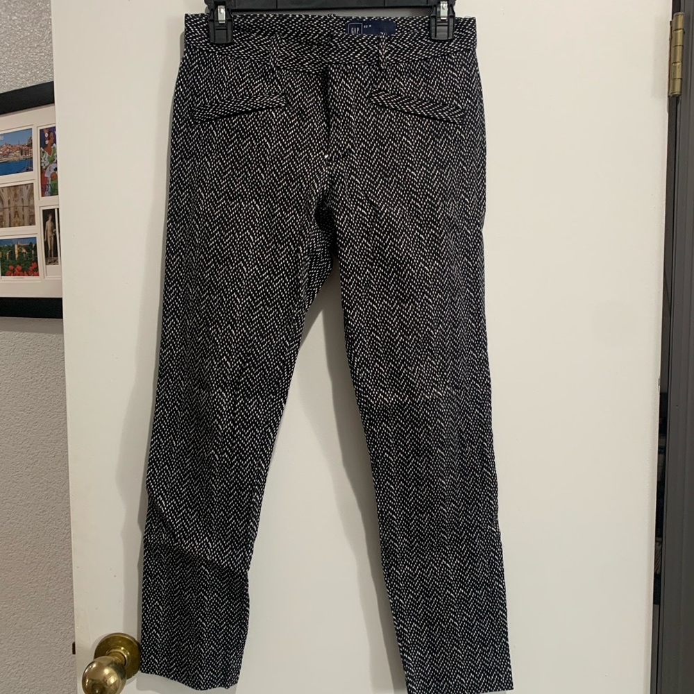 Gap dress pants -printed